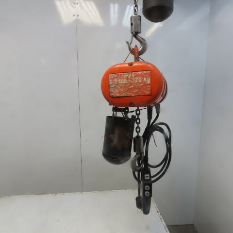 Cm Lodestar Model A 1/8 Ton Electric Chain Hoist 10' Lift 32FPM 115V 1Ph