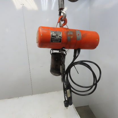 Cm Lodestar Model A 1/8 Ton Electric Chain Hoist 10' Lift 32FPM 115V 1Ph