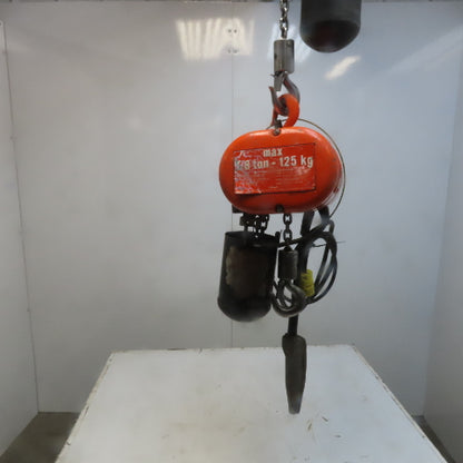 Cm Lodestar Model A 1/8 Ton Electric Chain Hoist 10' Lift 32FPM 115V 1Ph