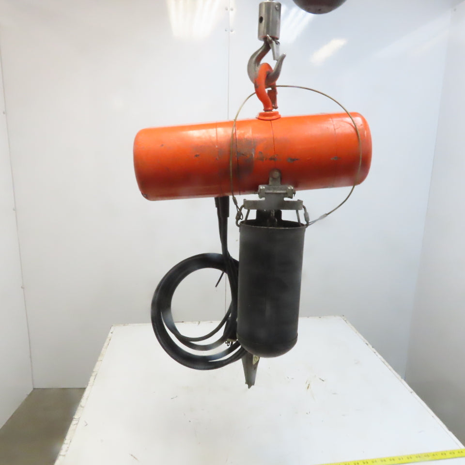 Cm Lodestar Model A 1/8 Ton Electric Chain Hoist 15' Lift 32FPM 115V 1Ph