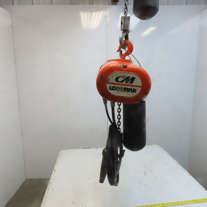 Cm Lodestar Model A 1/8 Ton Electric Chain Hoist 15' Lift 32FPM 115V 1Ph
