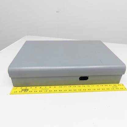 23" x 15-1/4" x 3" Deep Steel Electrical Enclosure Cabinet