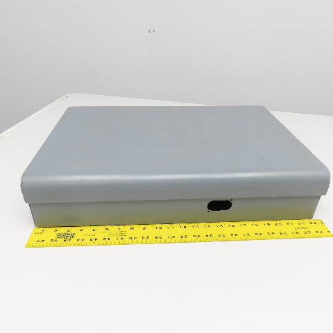 23" x 15-1/4" x 3" Deep Steel Electrical Enclosure Cabinet
