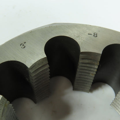 3"-8 Hexagon Rethreading Die