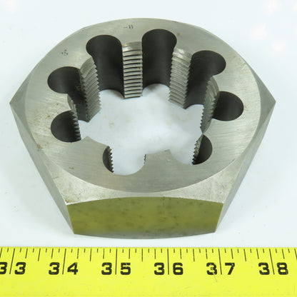 3"-8 Hexagon Rethreading Die