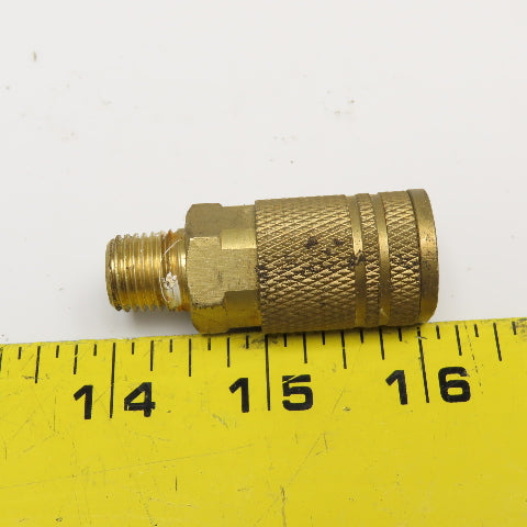 Female Quick Connect Air Coupling 1/4" NPT For 1/4" Body Male Lot Of 6