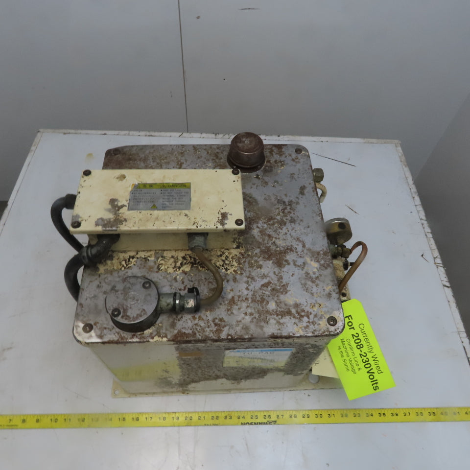 Okuma 1.5Kw 5 Gallon Hydraulic Power Unit 208-230V 50/60Hz From a Type 45VBE