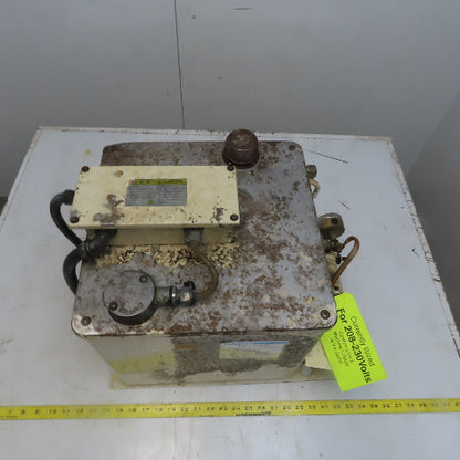 Okuma 1.5Kw 5 Gallon Hydraulic Power Unit 208-230V 50/60Hz From a Type 45VBE