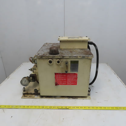 Okuma 1.5Kw 5 Gallon Hydraulic Power Unit 208-230V 50/60Hz From a Type 45VBE