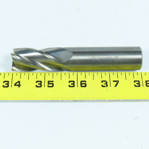 Cleveland 3/4" Square End Mill 4 Flute Center Cutting 1-1/2" LOC 4" OAL