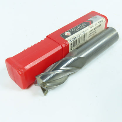Cleveland 3/4" Square End Mill 4 Flute Center Cutting 1-1/2" LOC 4" OAL