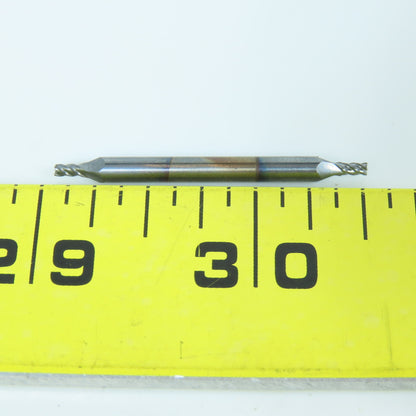 Accupro 71207763519 1/16" Square Double End Mill 4 Flute 1/8" Shank Lot of 3