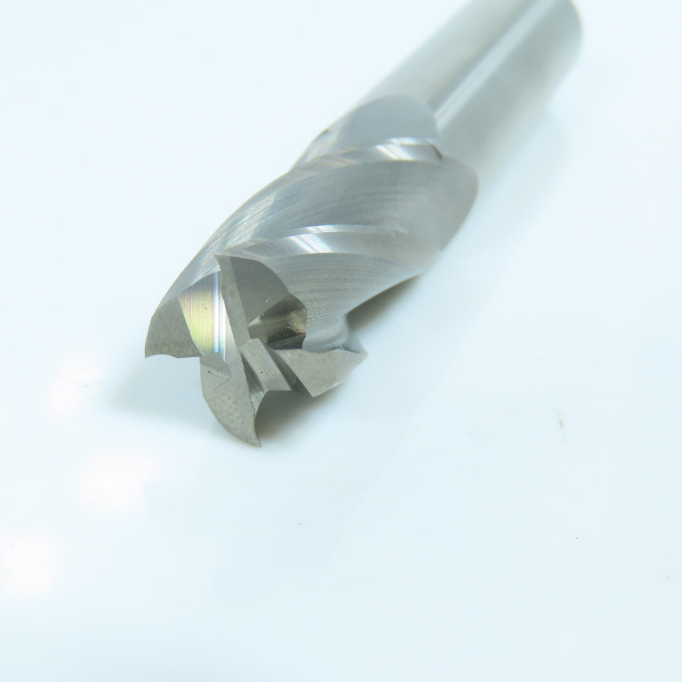 FMT 1/2" Square End Mill 4 Flute Center Cutting 1" LOC 3" OAL