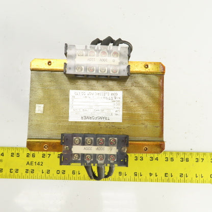 Gomi E2565-254-509 800VA Single Phase Control Transformer HV 200-220 LV 100-110