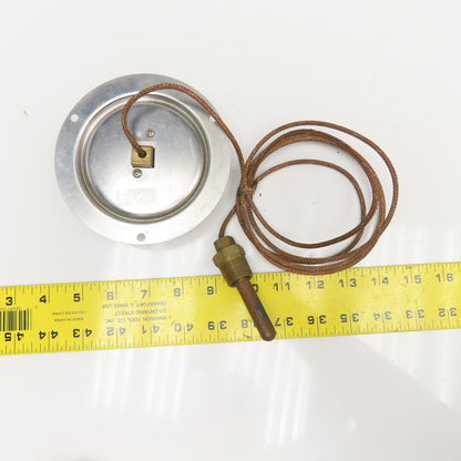Trerice 52-2457 0-160°F Capillary Thermometer 3-1/2" Dial 1/2" NPT Probe