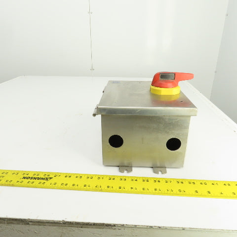 Allen Bradley 194R-CJ060P3 60A IEC Fused Disconnect Switch Stainless Enc. 4/4X