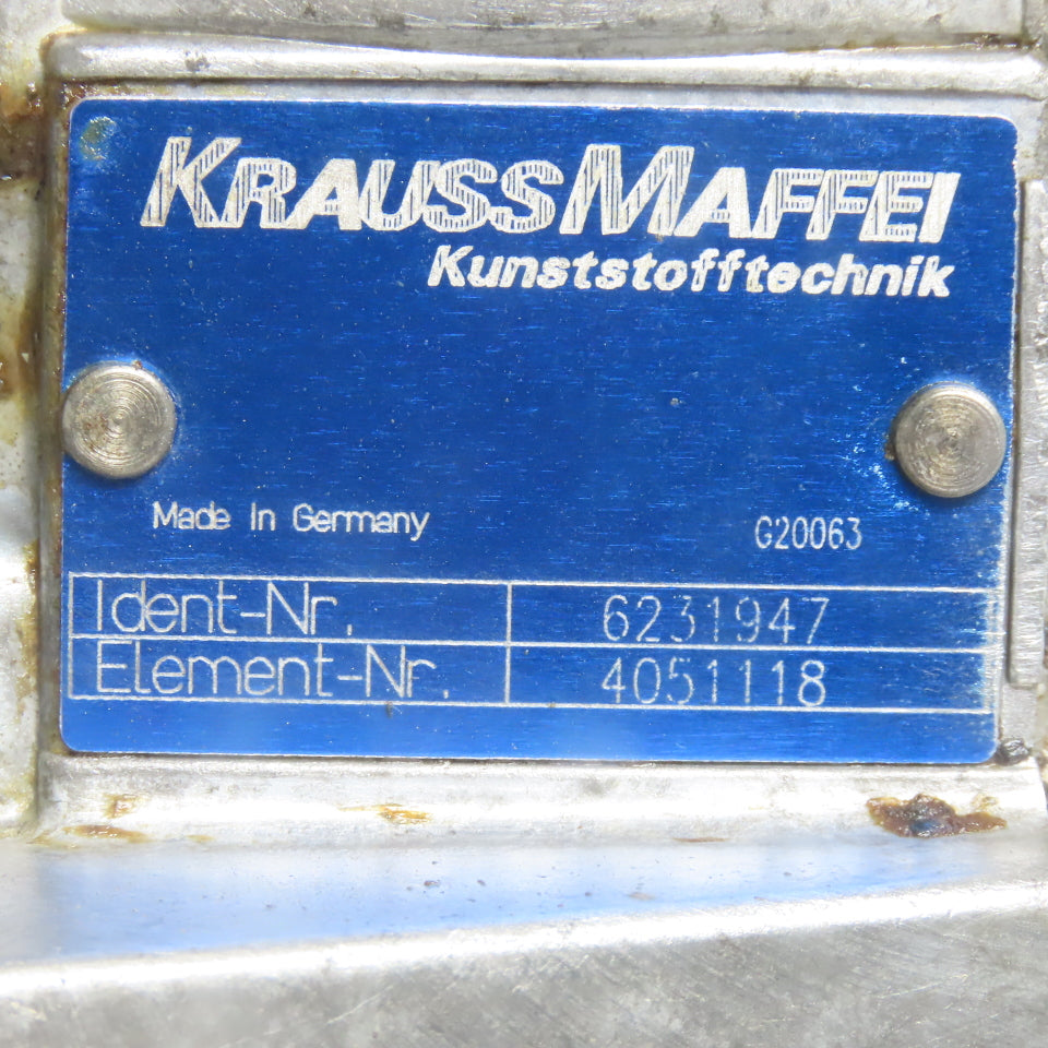 Krauss Maffel 6231947 Hydraulic Return Filter Housing Tank Mount