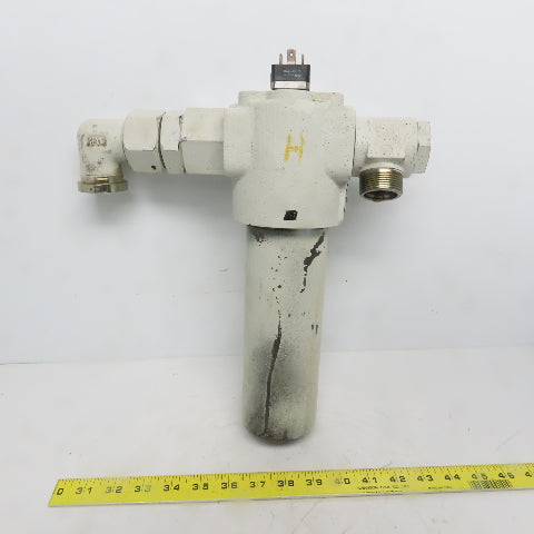 Krauss Maffel 6257248 Hydraulic In line Filter Housing