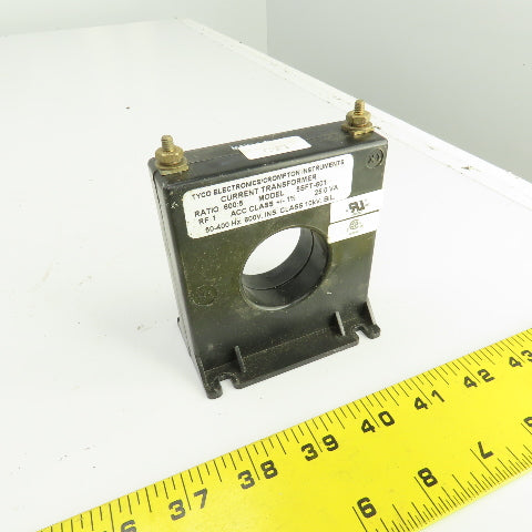 Tyco 5SFT-601 25.0VA Current Transformer 600:5 Ratio 50-400HZ 600V