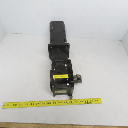 KEB 42.SM-200-44CJ Servo Motor 4500R 330V W/Dyna Gear Box 5:1 Speed Reducer