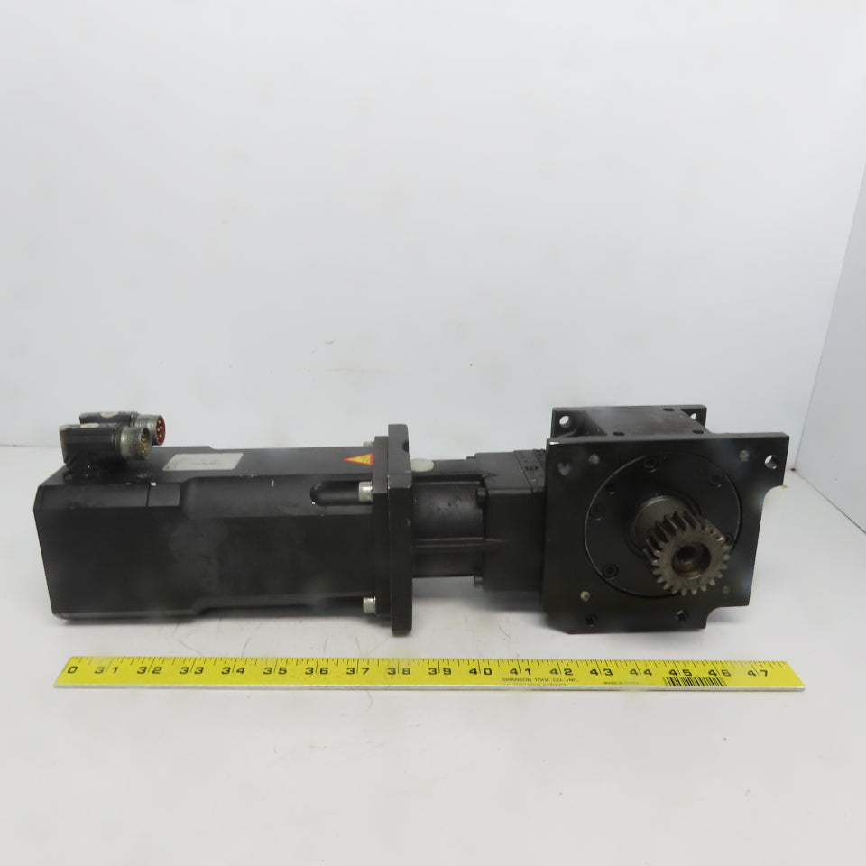 KEB 42.SM-200-44CJ Servo Motor 4500R 330V W/Dyna Gear Box 5:1 Speed Reducer