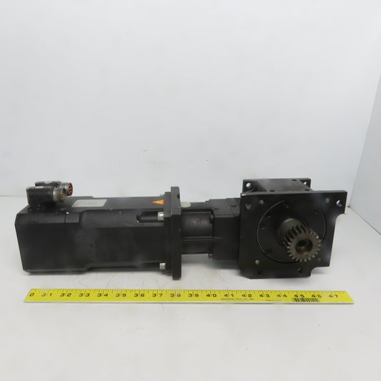KEB 42.SM-200-44CJ Servo Motor 4500R 330V W/Dyna Gear Box 5:1 Speed Reducer