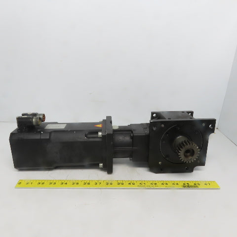 KEB 42.SM-200-44CJ Servo Motor 4500R 330V W/Dyna Gear Box 5:1 Speed Reducer