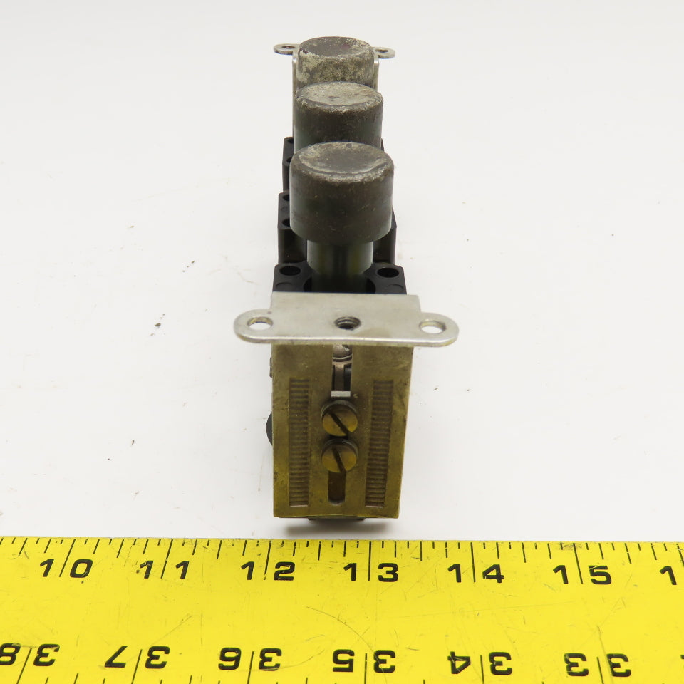 Vintage Milling Machine Push Button Set From Sommers & Adams No.1