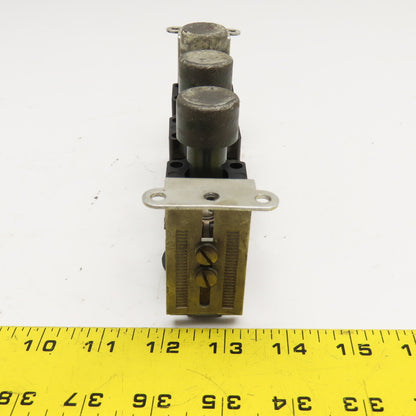 Vintage Milling Machine Push Button Set From Sommers & Adams No.1