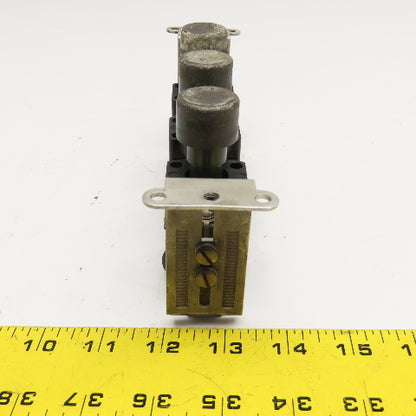 Vintage Milling Machine Push Button Set From Sommers & Adams No.1
