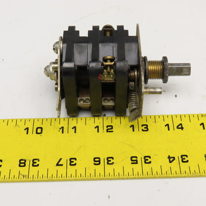 3 Position Barrel Switch From Sommers & Adams No.1 Milling Machine