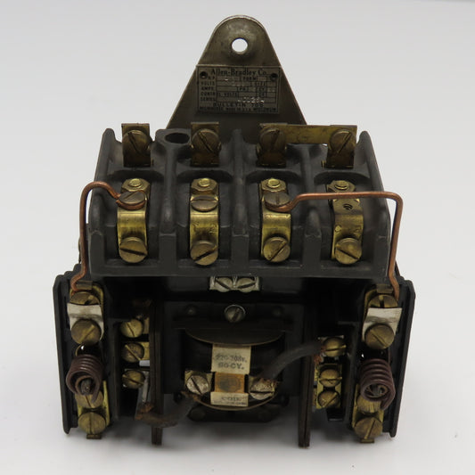 Allen Bradley Bulletin 709 1.5Hp 220V Size 0 Vintage Motor Starter 220/208V Coil