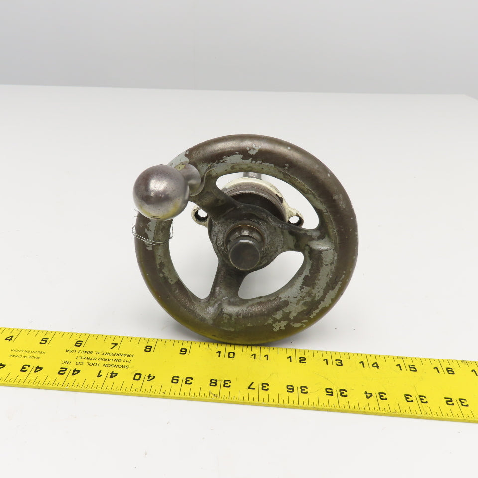 Y-Axis Manual Table Feed Screw From Sommers & Adams No 1 Mill