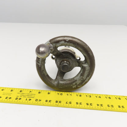 Y-Axis Manual Table Feed Screw From Sommers & Adams No 1 Mill