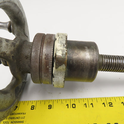 Y-Axis Manual Table Feed Screw From Sommers & Adams No 1 Mill