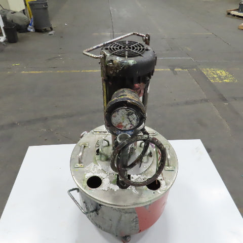 Graymills QCM3110-5KF 10 Gallon Paint Dispensing Pump Bucket 1/2HP 230/460V 3PH