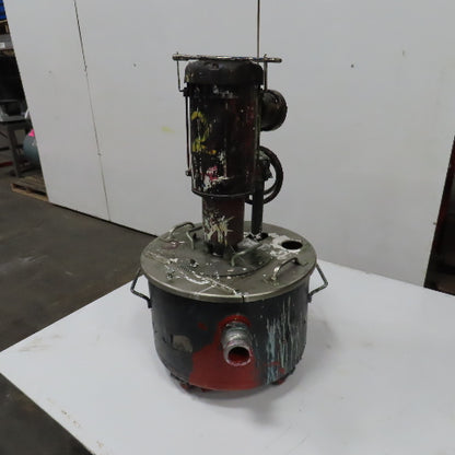Graymills QCM3110-5KF 10 Gallon Paint Dispensing Pump Bucket 1/2HP 230/460V 3PH
