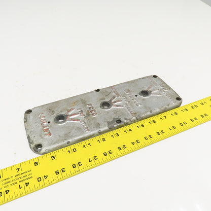 Sommer & Adams No.1 Vertical Milling Machine Cast Iron Feed Position Plate