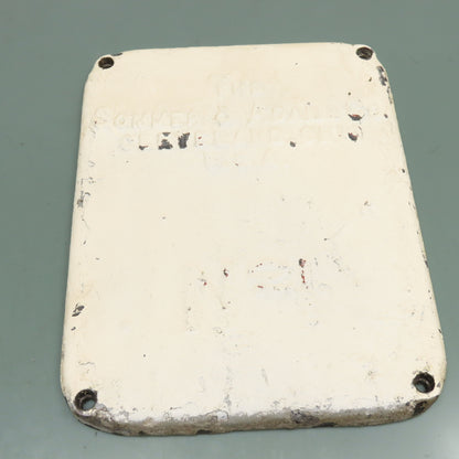 Sommer & Adams No.1 Vertical Milling Machine Cast Iron Access Door Panel