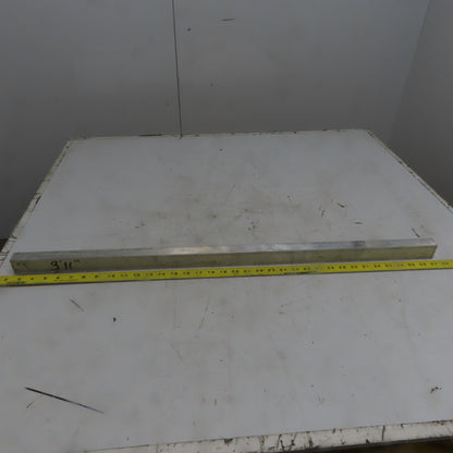 1" x 1-1/2" Aluminum Flat Bar 6061 Plate T6511 Mill Stock 35"