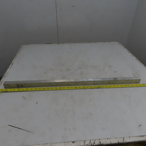 1" x 1-1/2" Aluminum Flat Bar 6061 Plate T6511 Mill Stock 35"