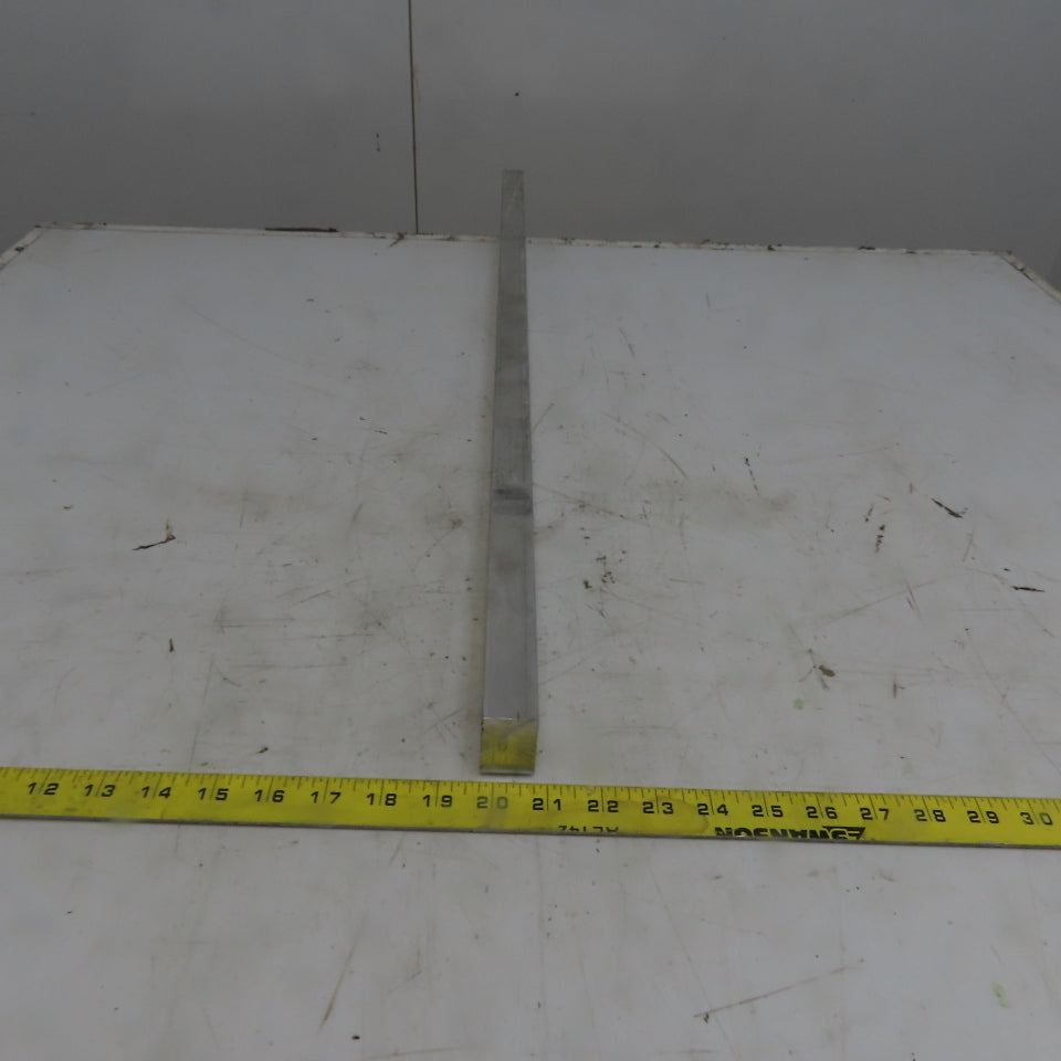 1" x 1-1/2" Aluminum Flat Bar 6061 Plate T6511 Mill Stock 35"