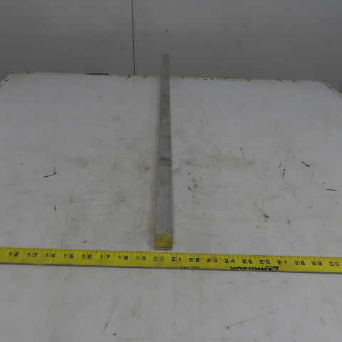 1" x 1-1/2" Aluminum Flat Bar 6061 Plate T6511 Mill Stock 35"