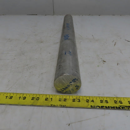 2" Diameter Aluminum Round Bar 6061 Plate T6511 Mill Stock 21"