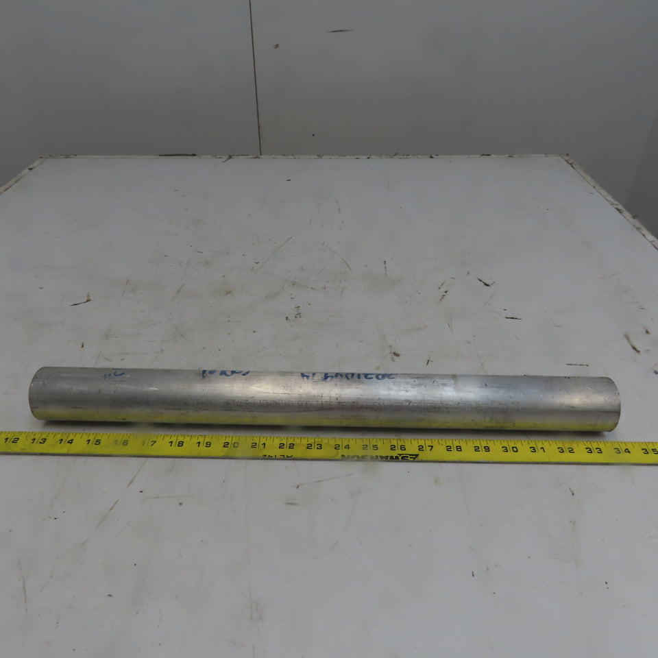 2" Diameter Aluminum Round Bar 6061 Plate T6511 Mill Stock 21"