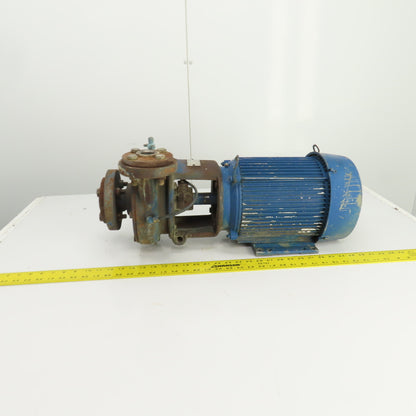 AMW 1G 5HP Centrifugal Pump 35GPM 120' Head 230/460V 3PH 1" x 1-1/2" NPT