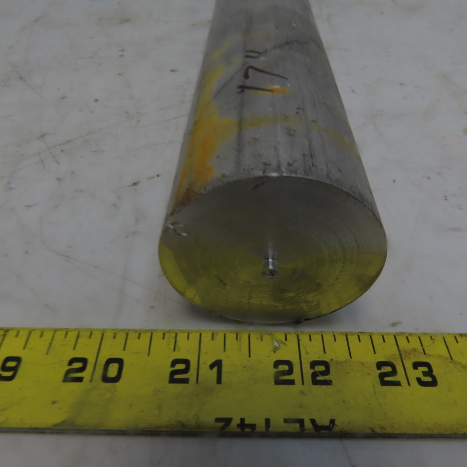 2" Diameter Aluminum Round Bar 6061 Plate T6511 Mill Stock 17"