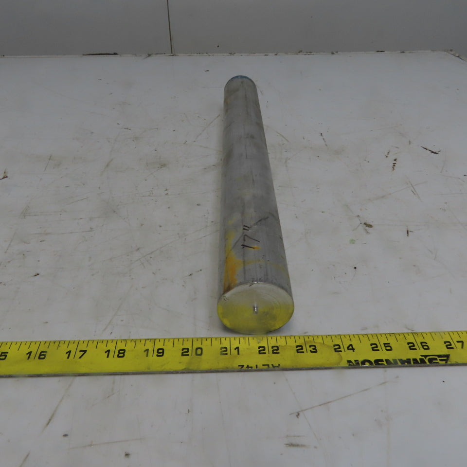 2" Diameter Aluminum Round Bar 6061 Plate T6511 Mill Stock 17"