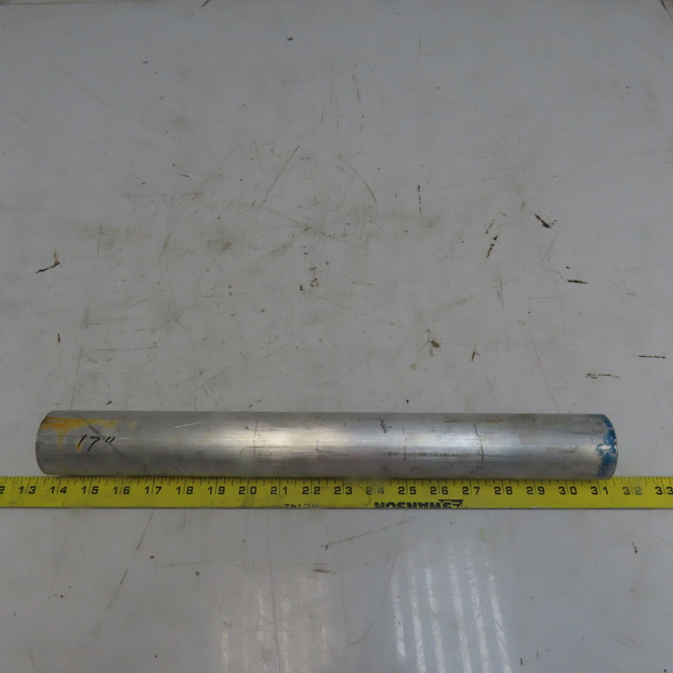 2" Diameter Aluminum Round Bar 6061 Plate T6511 Mill Stock 17"