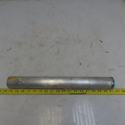 2" Diameter Aluminum Round Bar 6061 Plate T6511 Mill Stock 17"